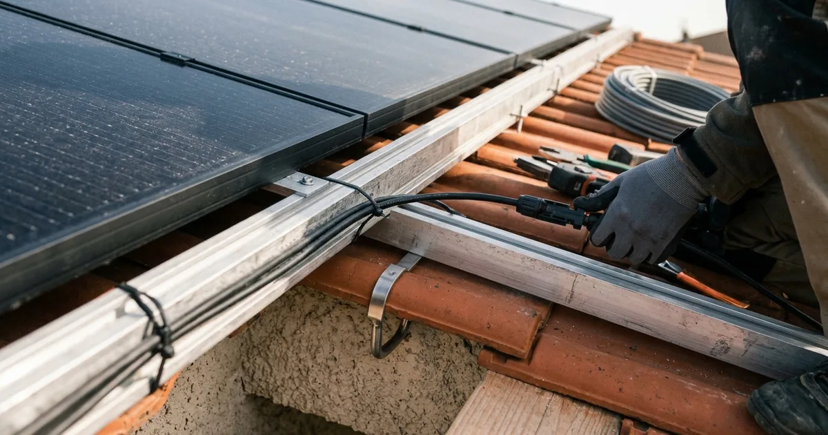 Installation photovoltaïque dans le Loiret