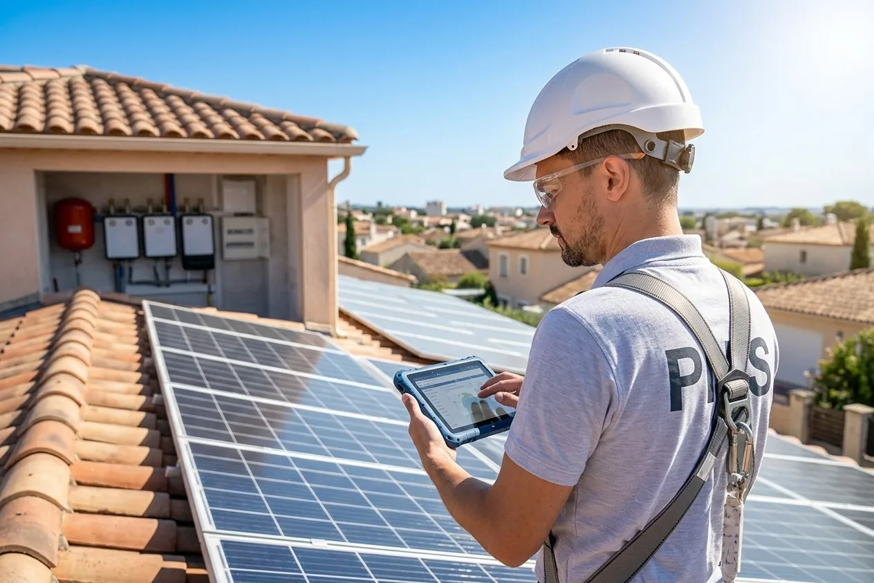 Installation photovoltaïque dans le Loiret